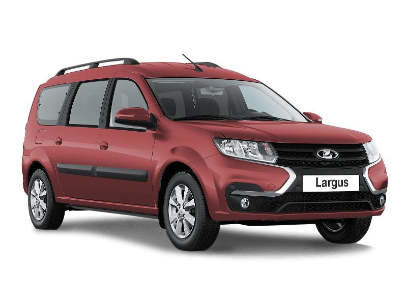 Купить Lada Largus в Сургуте - Красный «Красный сплав» (136) - металлик